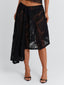 XIMENA MIDI SKIRT BLACK Midi Skirt 