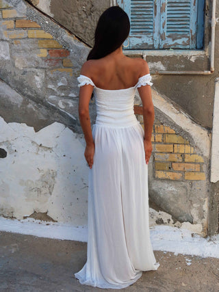 YVINNE MAXI DRESS WHITE Maxi Dress 