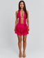 ZANDRA MINI DRESS HOT PINK Mini Dress 