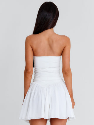 ZARIAH MINI DRESS WHITE Mini Dress 