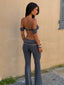 ZARII PANTS GUNMETAL Pants 