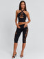 ZHERA TOP BLACK Crop Top 