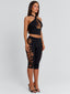 ZHERA TOP BLACK Crop Top 