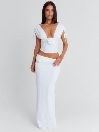 ZURAI TOP WHITE Corset 